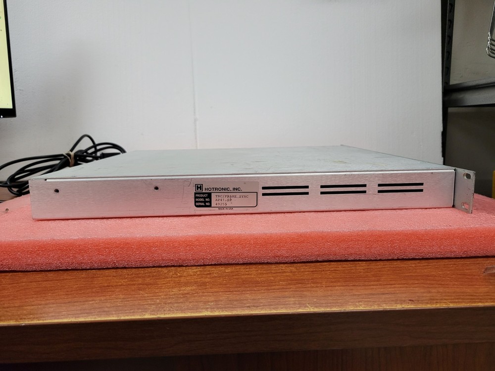Hotronic AP41-SP Time Base Corrector / Frame Synchronizer *As Is/Read* | C567DS