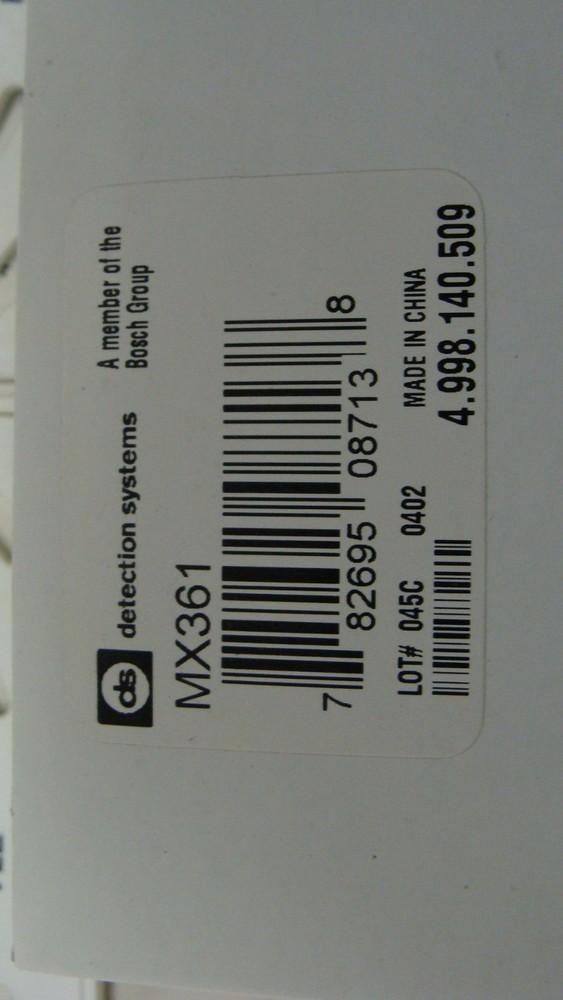 DS DETECTION SYSTEMS MX361 MODULE