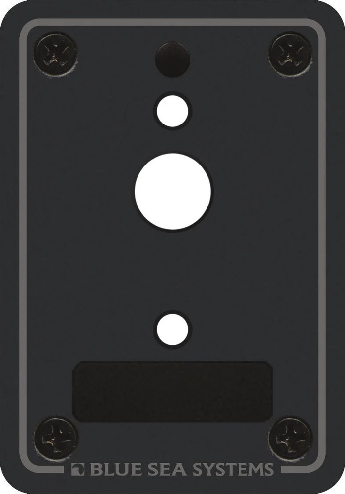 Blue Sea Blank Mounting Panel Single Pole