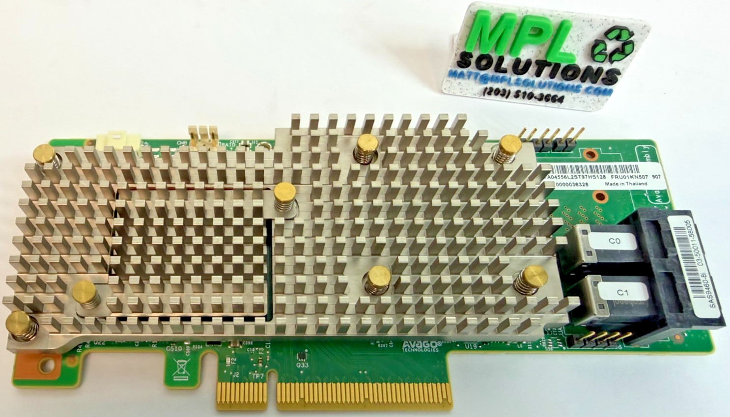 Lenovo 01KN507 ThinkSystem  RAID 930-8i SAS/SATA 12Gb/s PERFECT CONDITION!