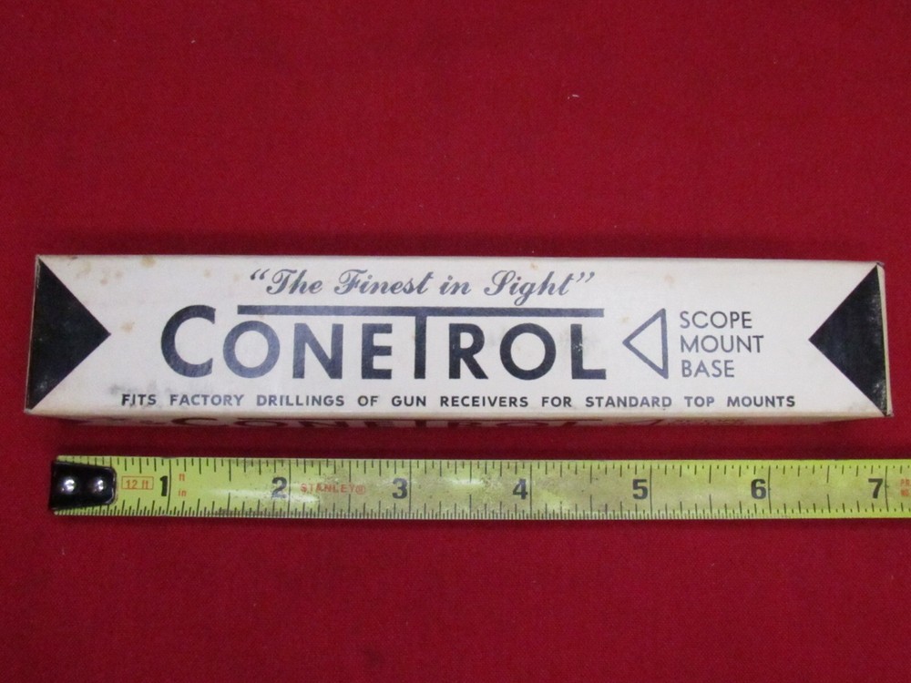 Vintage Conetrol Scope Base - Mauser Large Ring - 1 Piece