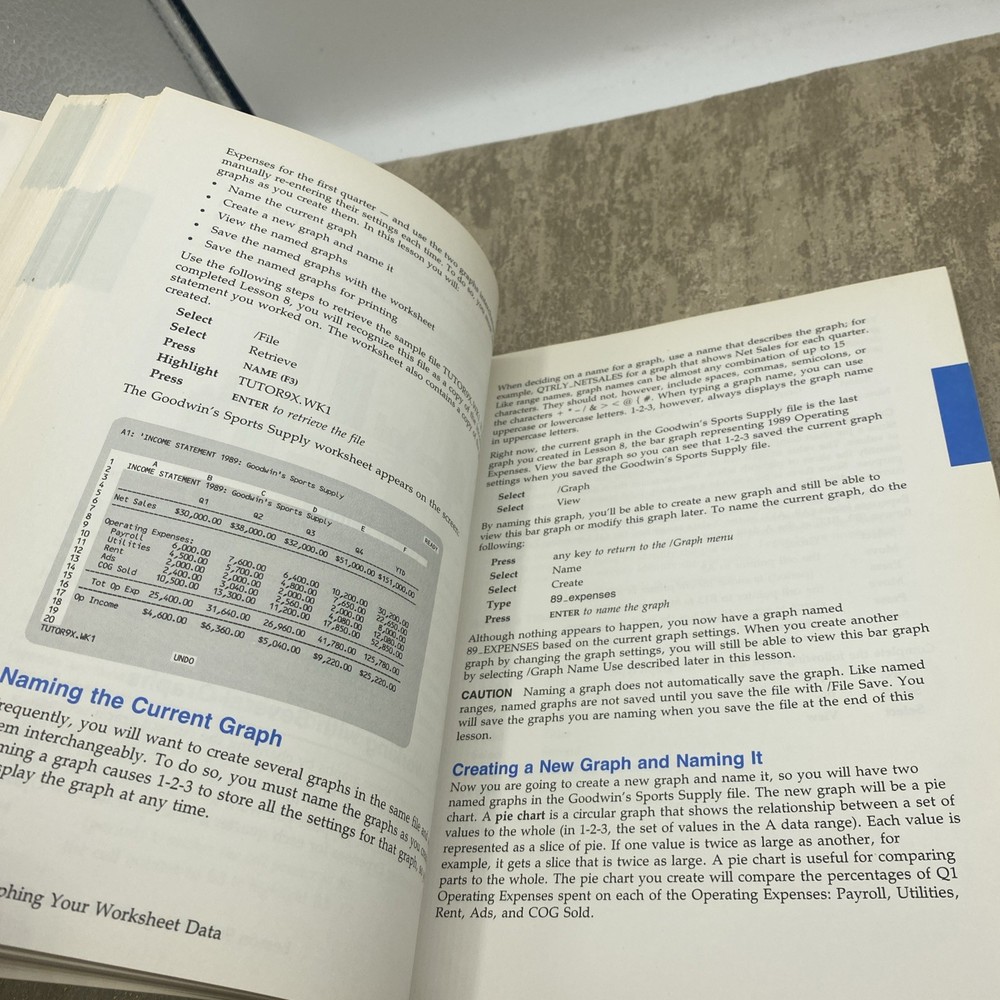 IBM LOTUS 123 RELEASE 2.2/ Setting Up, Quick Start & Samples Manual Only