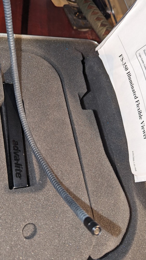 Scope Technology Fiberscope w Case & Light Source