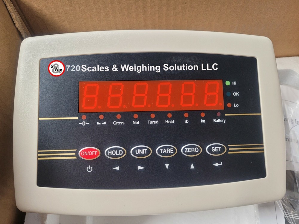Hanging Scale Digital with Load Cell 10,000 LB x 2 LB