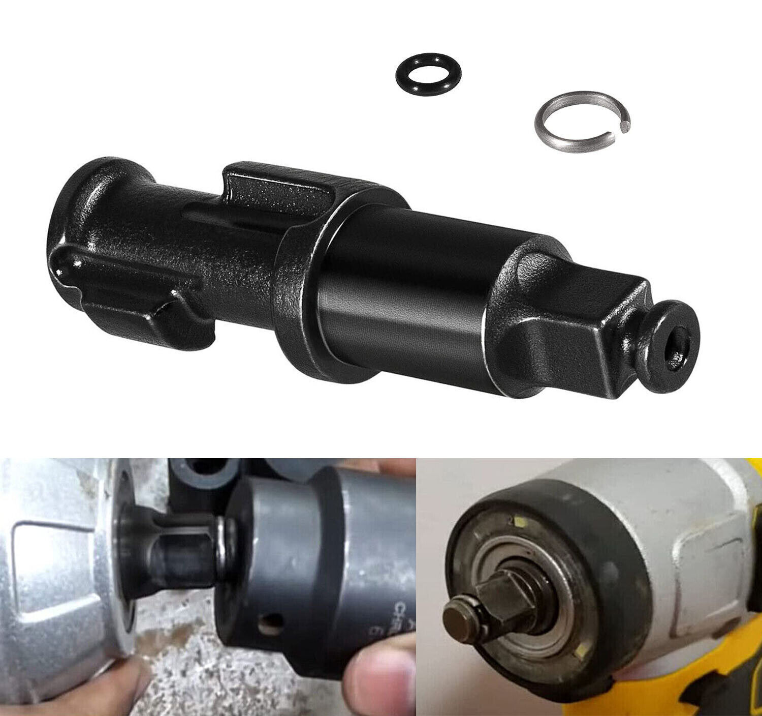 3/8" Impact Wrench Replacement Anvil w/ O Ring for Ingersoll Rand IR2112 IR2115