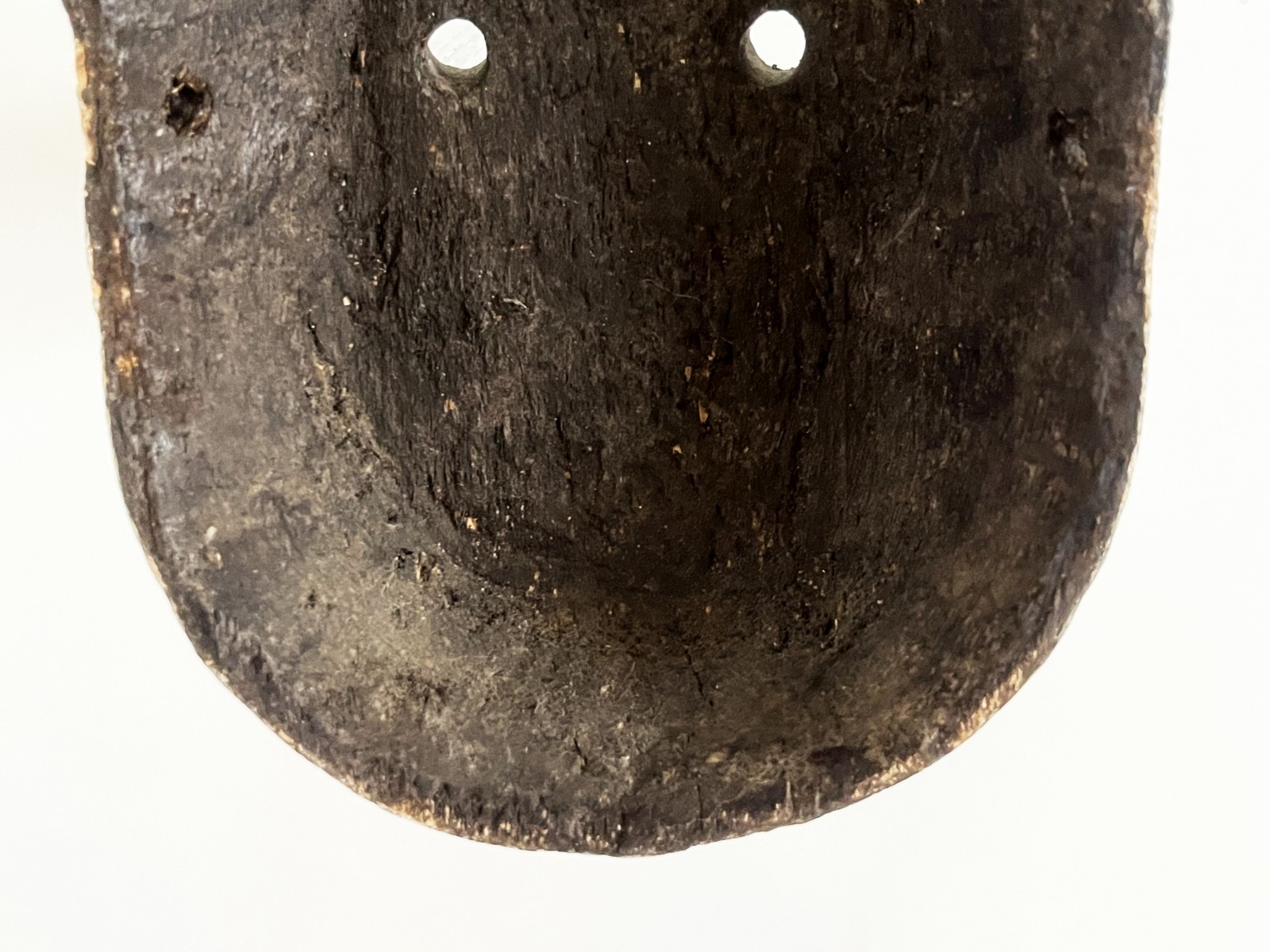 VTG MEXICAN HIDALGO JUANEGRO CUANEGRO JUAN NEGRO FOLK ART HAND CARVED DANCE MASK