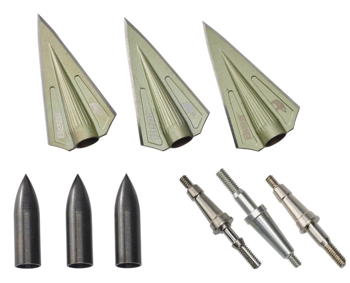Bear Archery Razorhead Double Bevel Broadhead Kit
