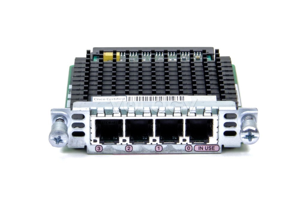 Cisco VIC2-4FXO Voice Card Module VIC2 4FXO for 2800 3800 2900 3900 Router