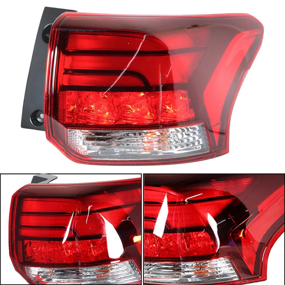 1-Pack Tail Light Brake Lamp Assembly Outer Right Side Replacement for Outlander