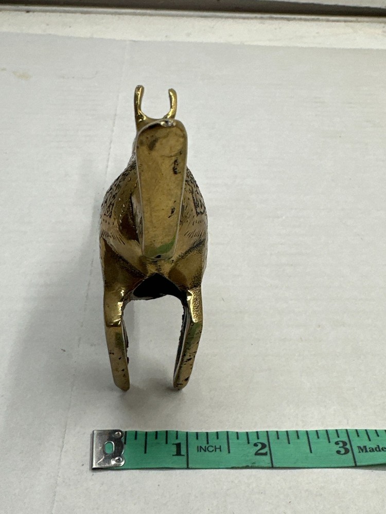 Vintage Brass Kangaroo Figure