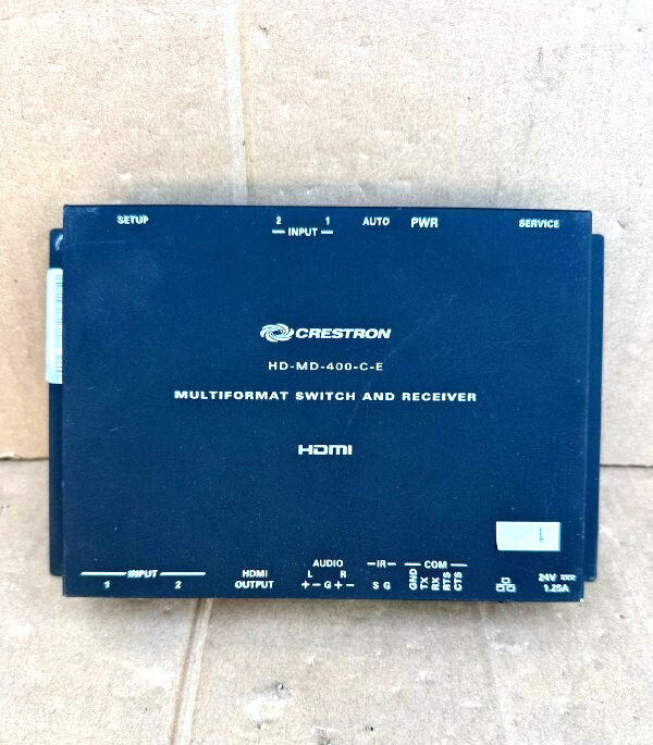 Crestron HD-MD-400-C-E HDMI Multiformat Switch And Receiver