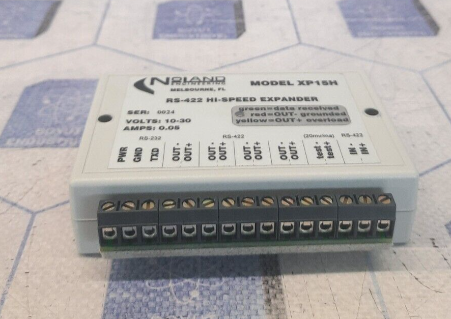 NOLAND MODEL XP15H RS-422
