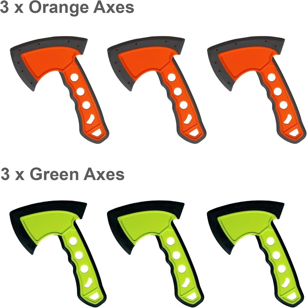 6 Pcs Throwing Accessories Replacement for Bristle Axe Target Board-Soft Tip Dar