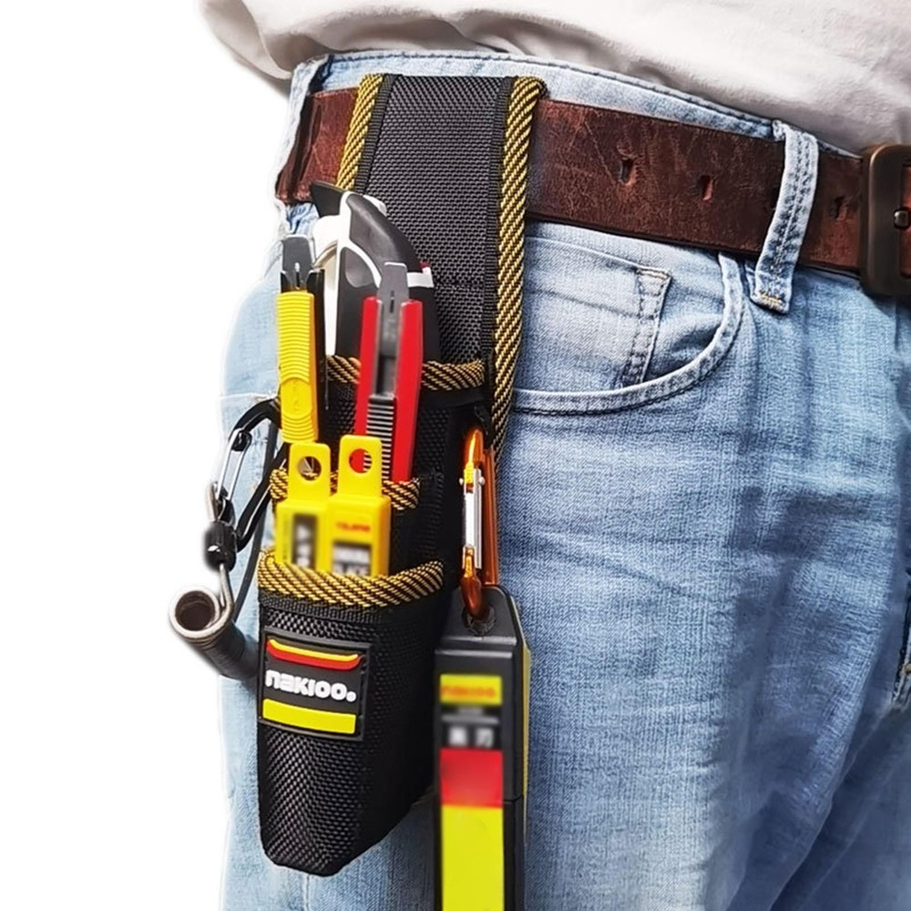 Tool Belt Bag with Multi Slots Quick Access Practical Versatile Waist Tool Pouch