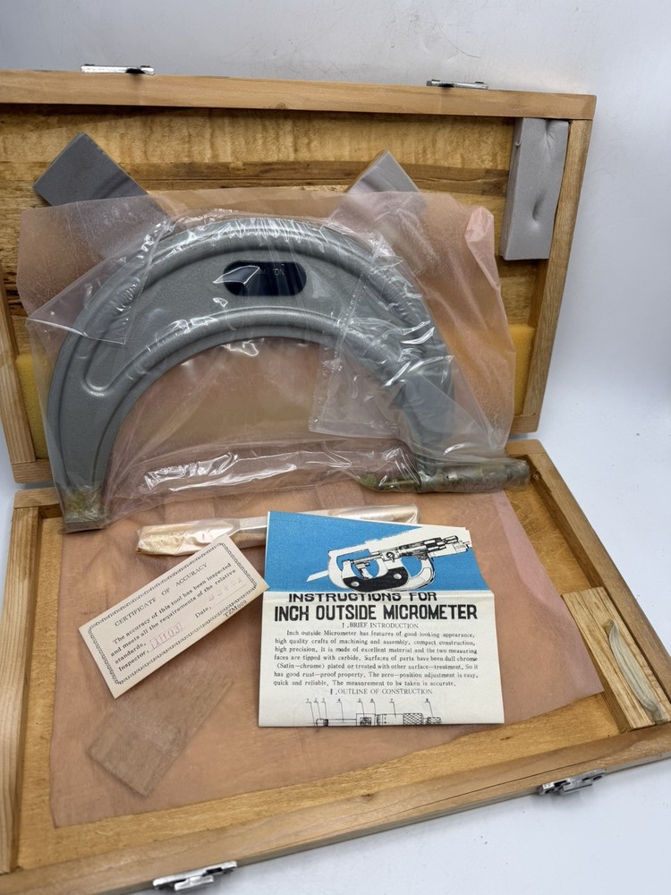MG 7" - 8" .0001 Micrometer NEW