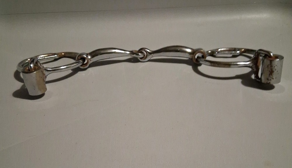 English, O-Ring, Adjustable, Rollers, Snaffle Horse Bit, 5"
