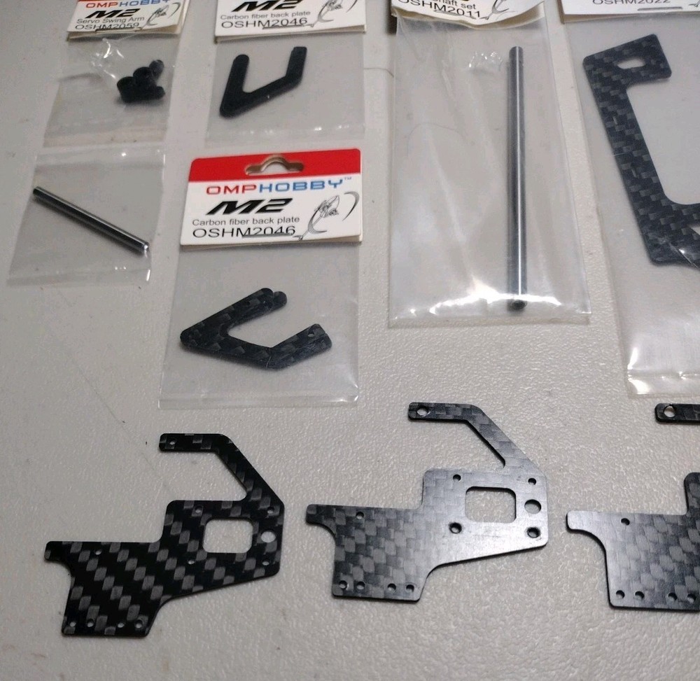 OMP Old M2 parts bundle ( round tail boom)