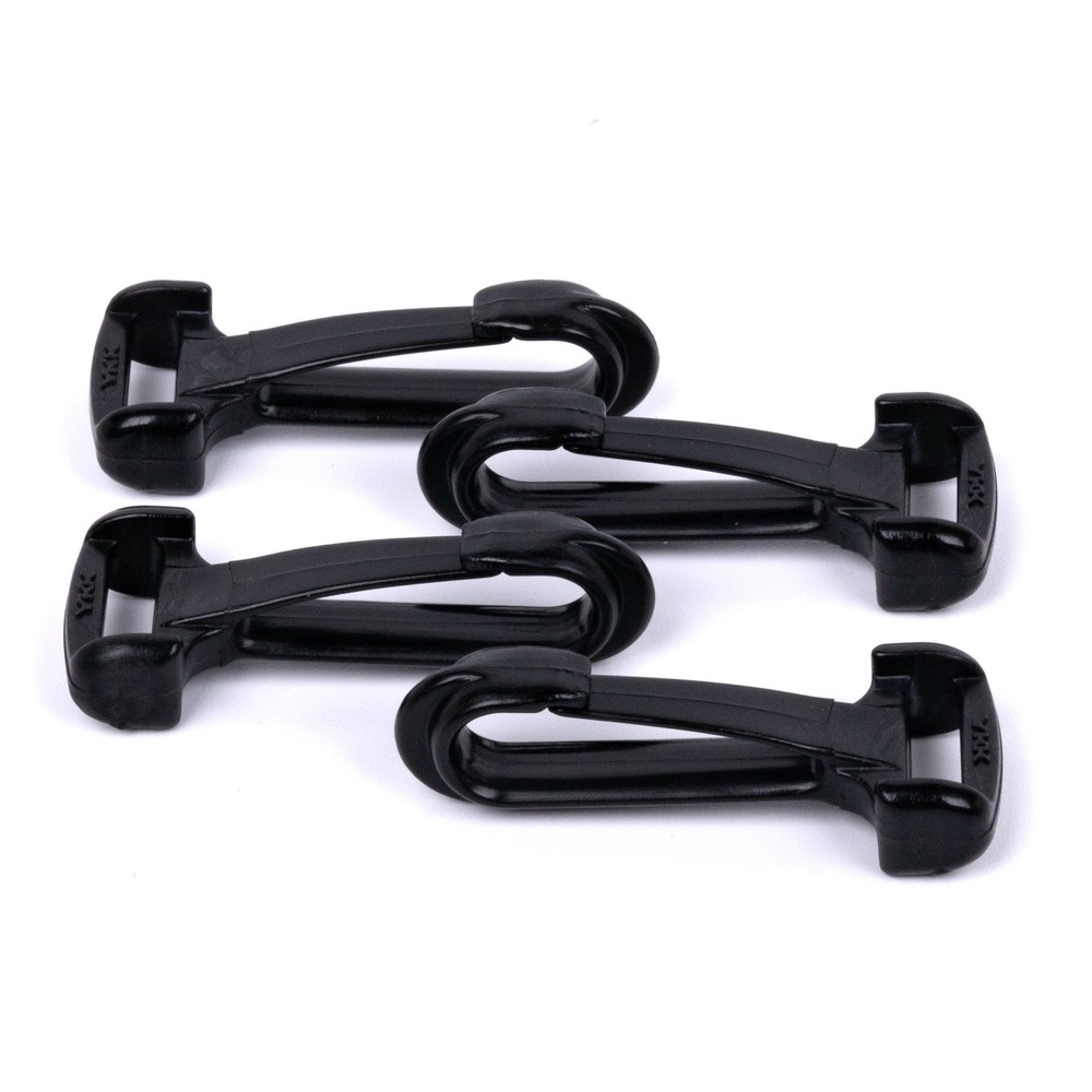 100 - 1/2 Inch YKK Plastic Hook Snap