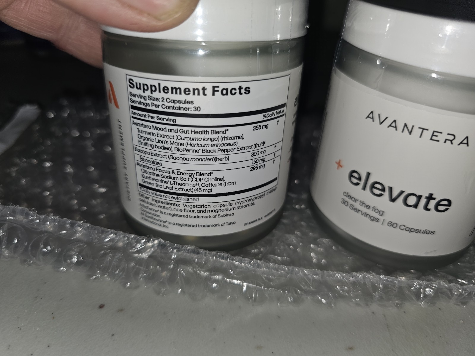 Avantera Elevate , Helps ADHD Clear the Fog Supplement, 60 Capsules (Pack Of 2)