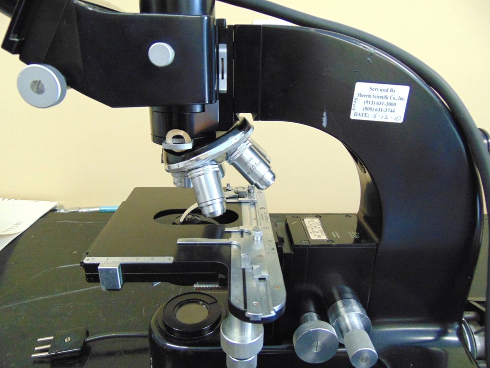 Leitz Wetzler Microscopes With Leitz Wetzler 7864 Light Source ~ MR104yy