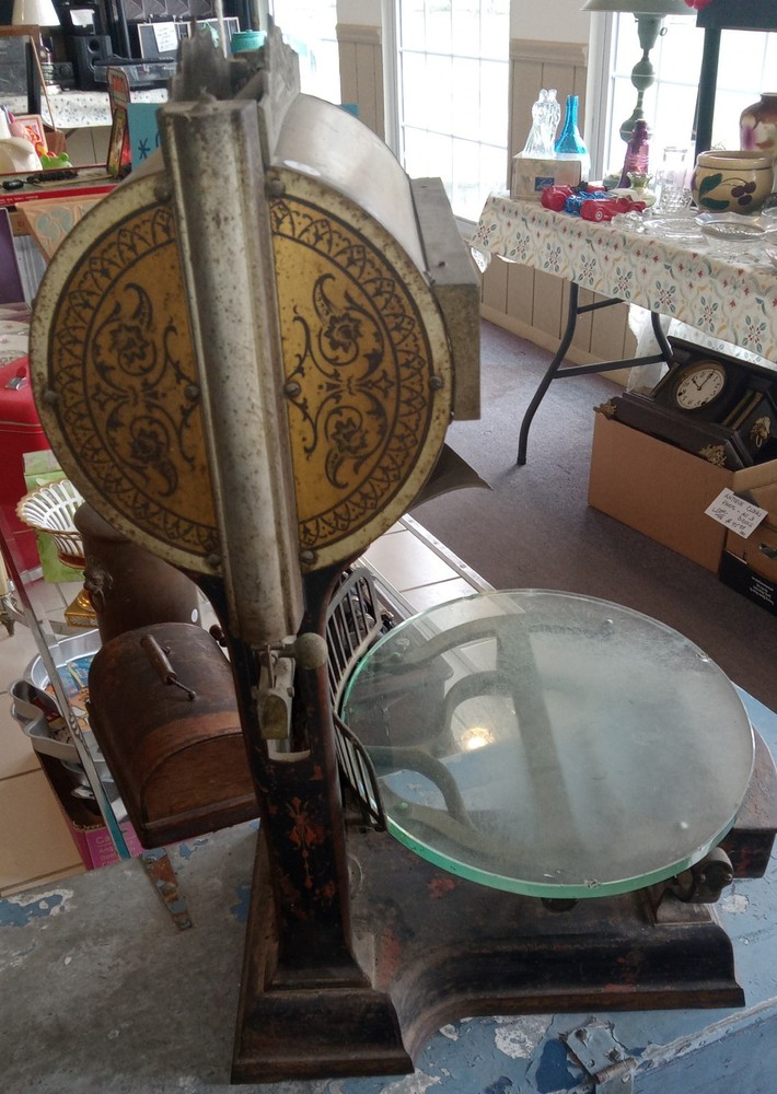 Antique Barrel Scale 1901 The Computing Scale Co