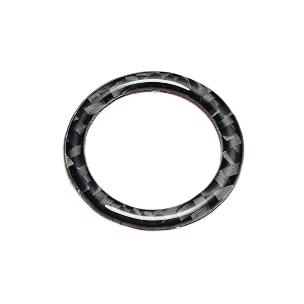 For Bmw E90 E92 E93 Carbon Fiber Engine Stripe Trim Ring Key Ring Accessories