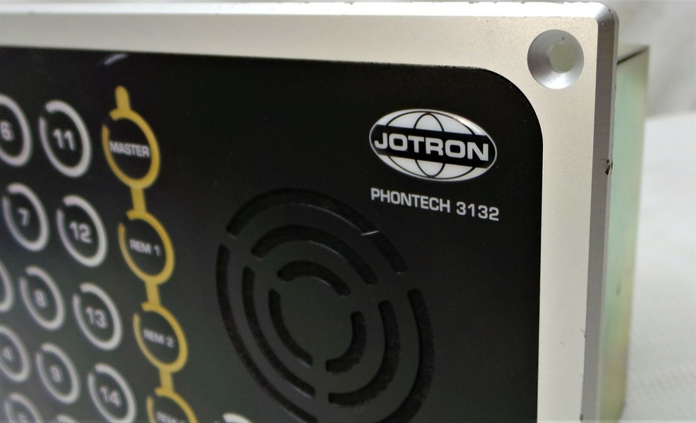 JOTRON PHONTECH 3132 COMMAND INTERCOM SYSTEM