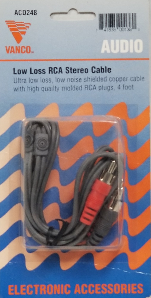 Marmat Acd248 4' Audio Cable With Jacks