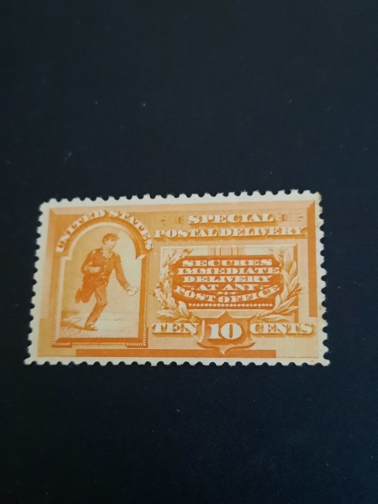 US 1893 SPECIAL DELIVERY # E-3 OG LH Nice Centering CV$300