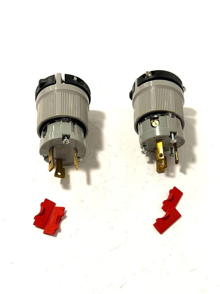 Cooper 6342 30A 250V 2 Phase Locking Plug