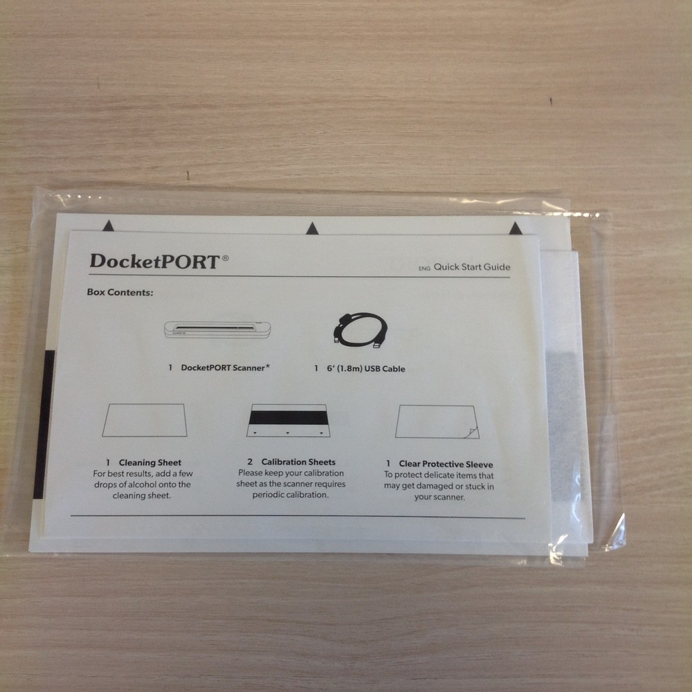 Ambir Technology DocketPORT 488 DP488 Duplex Document & ID Scanner CIS CMOS USB