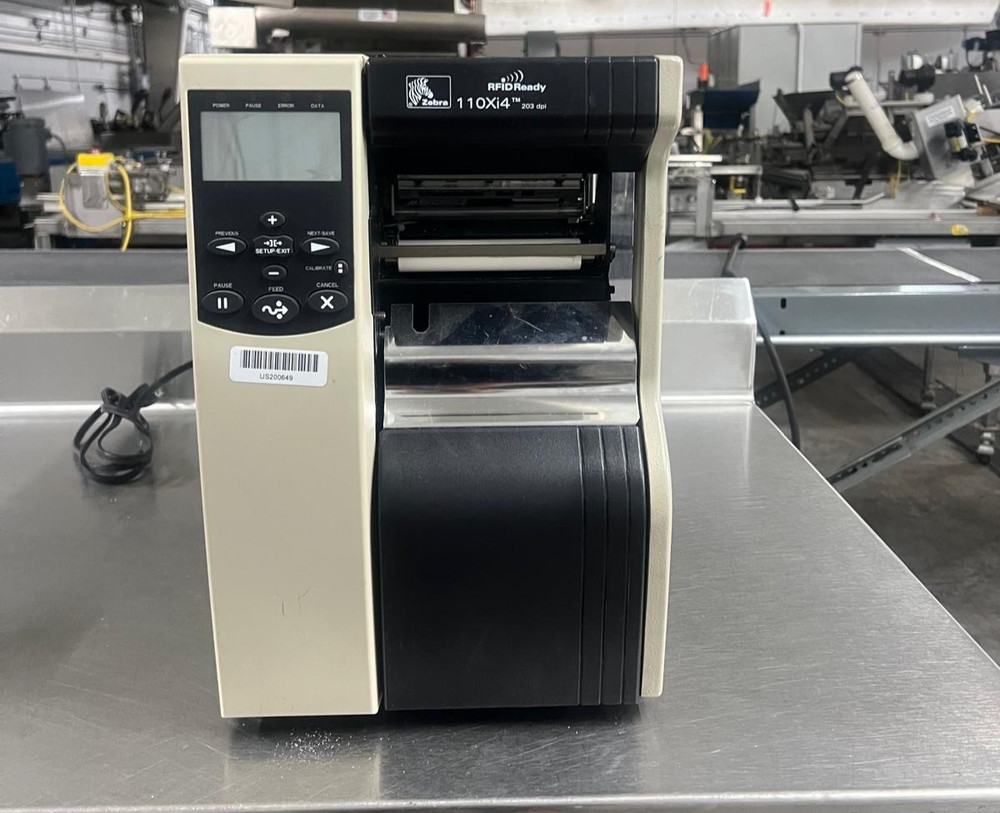 Zebra 110Xi4 203 DPI  RFID Ready Tabletop Label Printer