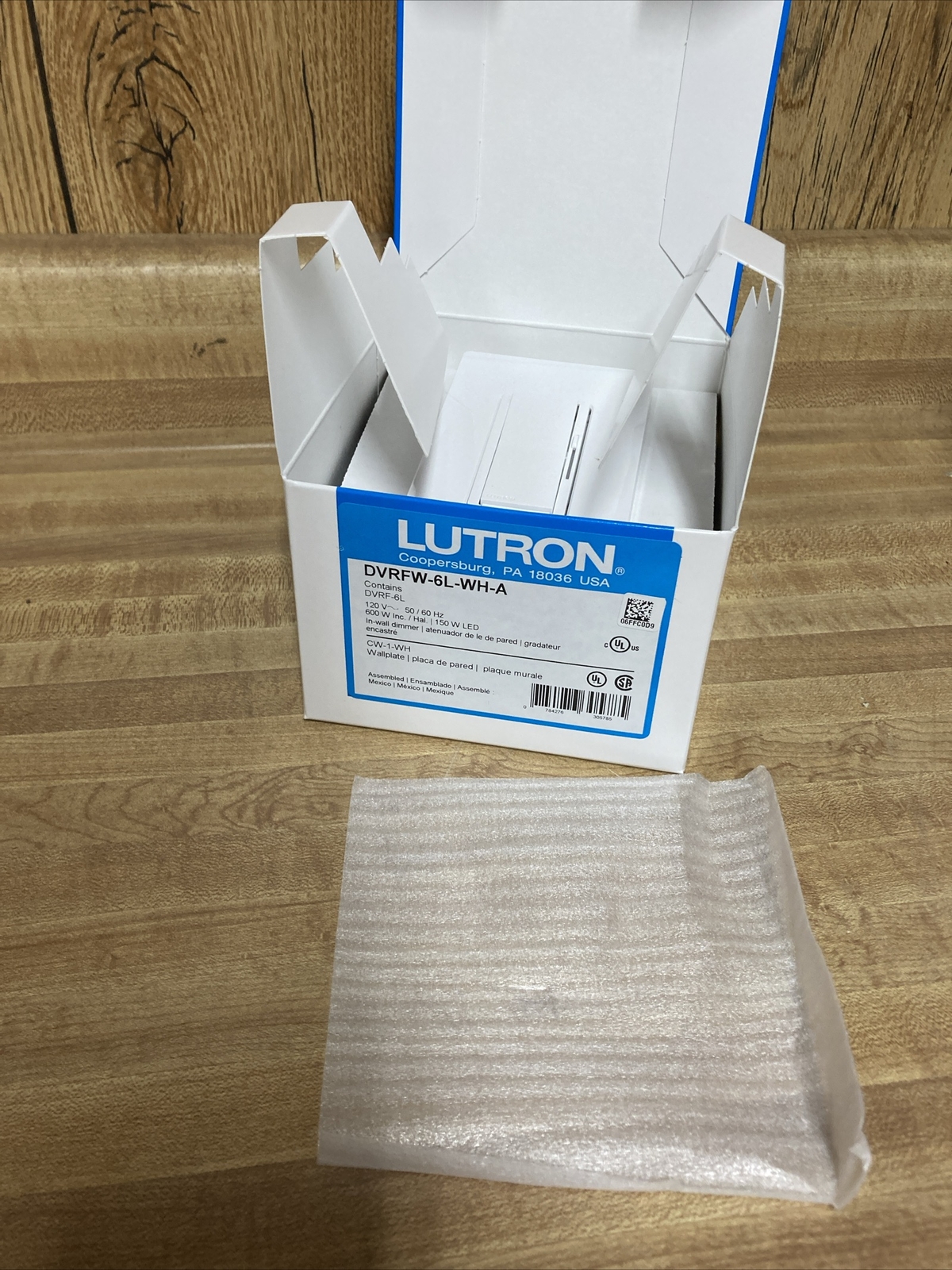 Lutron Diva Smart Dimmer Switch with Wallplate for Caséta Smart Lighting New