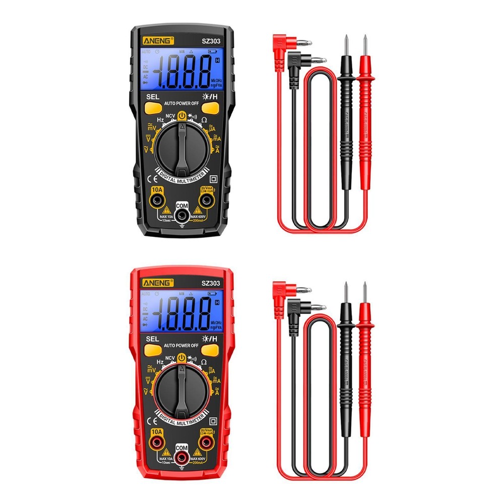 Electrical Multimeter Maintain Data Electrical Tester Tools for Fuses Cars