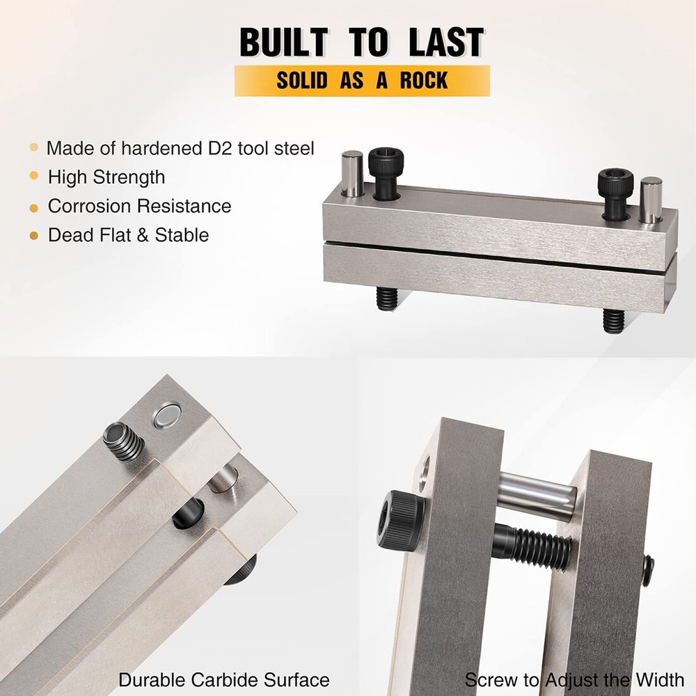 Hardened File Guide with Carbide Surface For Knife Making Tool Knife Makers