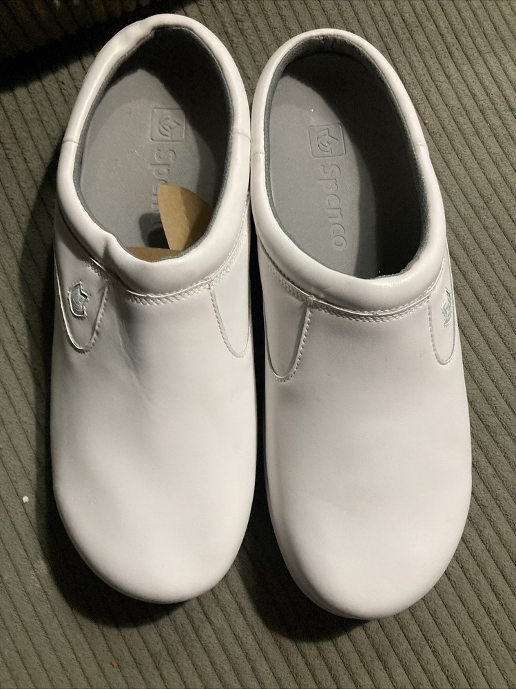 Spenco White Slip-on’s