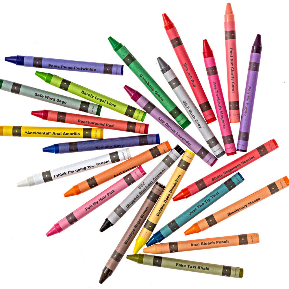 Offensive Crayons - Porn Pack - Wood Rocket