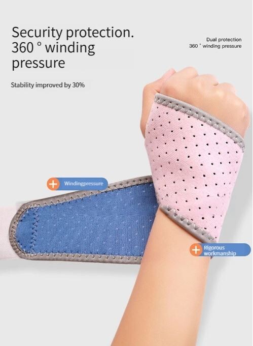 Professional Wrist Support Adjustable Strap Reversible Wrist Brace