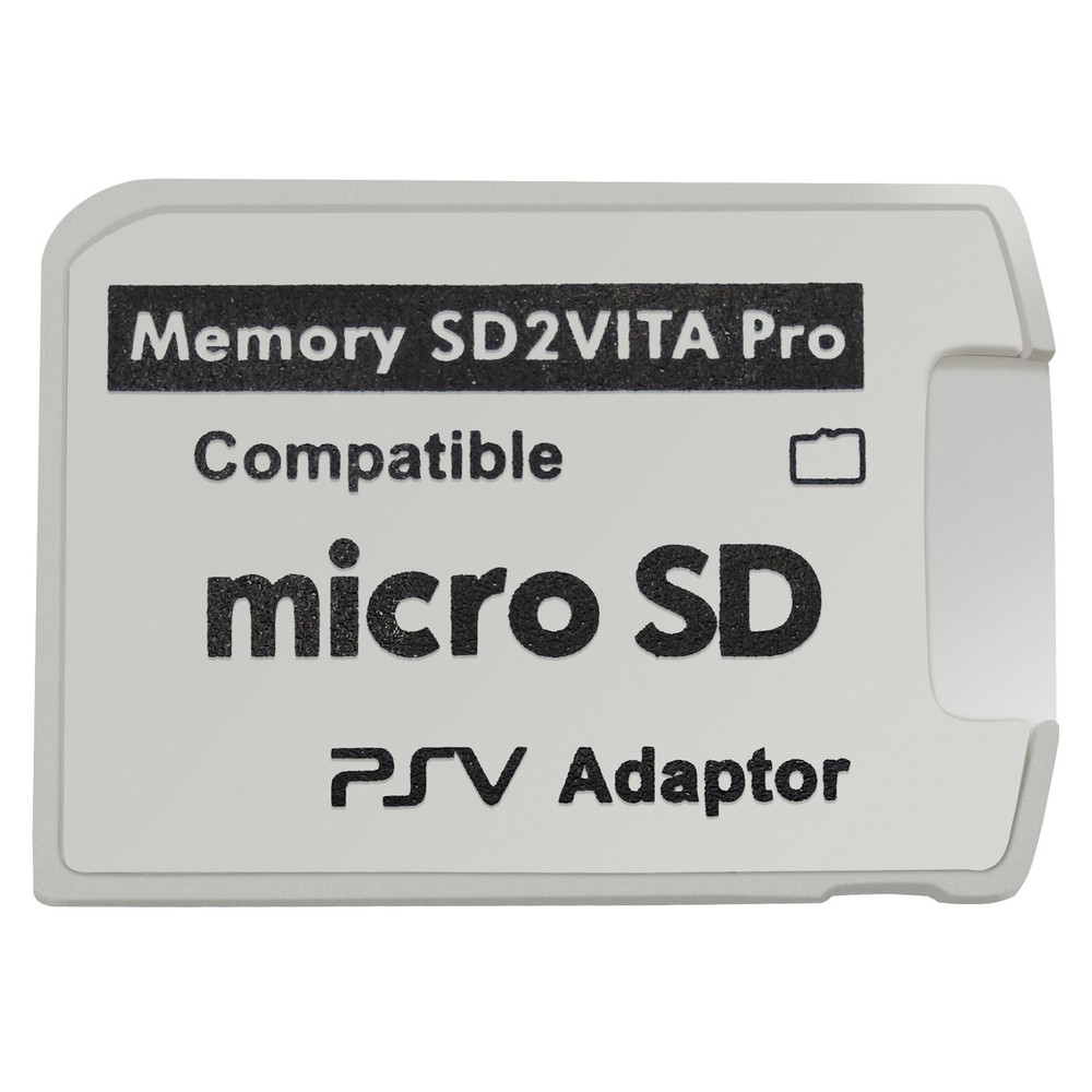Funturbo Ultimate Version SD2Vita 5.0 Memory Card Adapter, PS 1 Pack, White