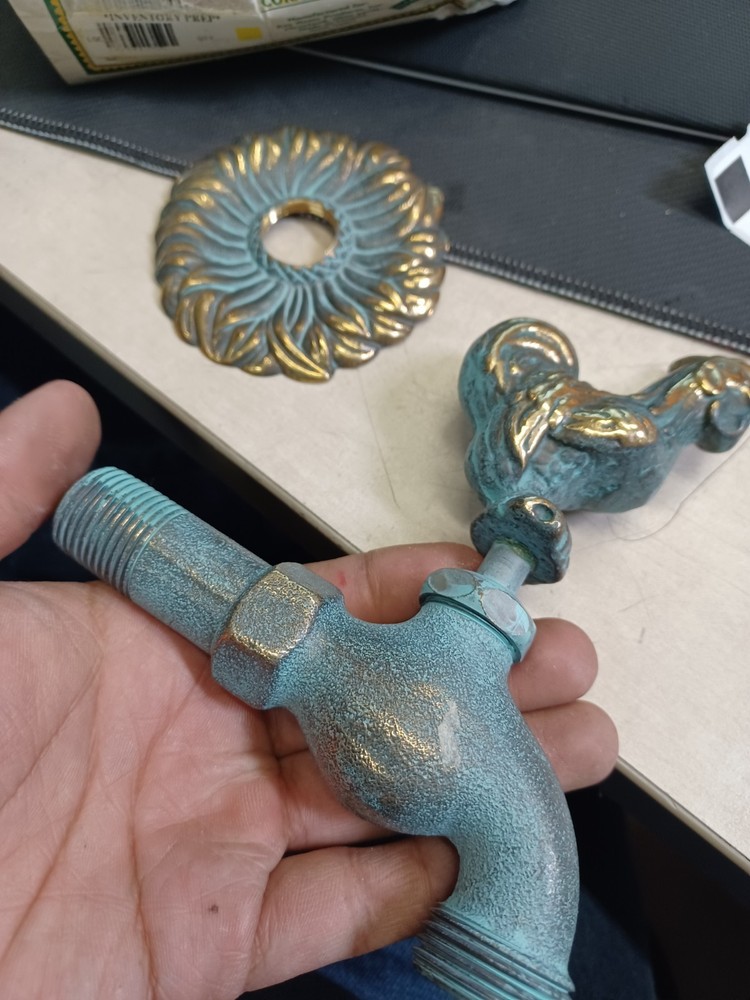 IOB Decorative Rooster Faucet Solid Brass