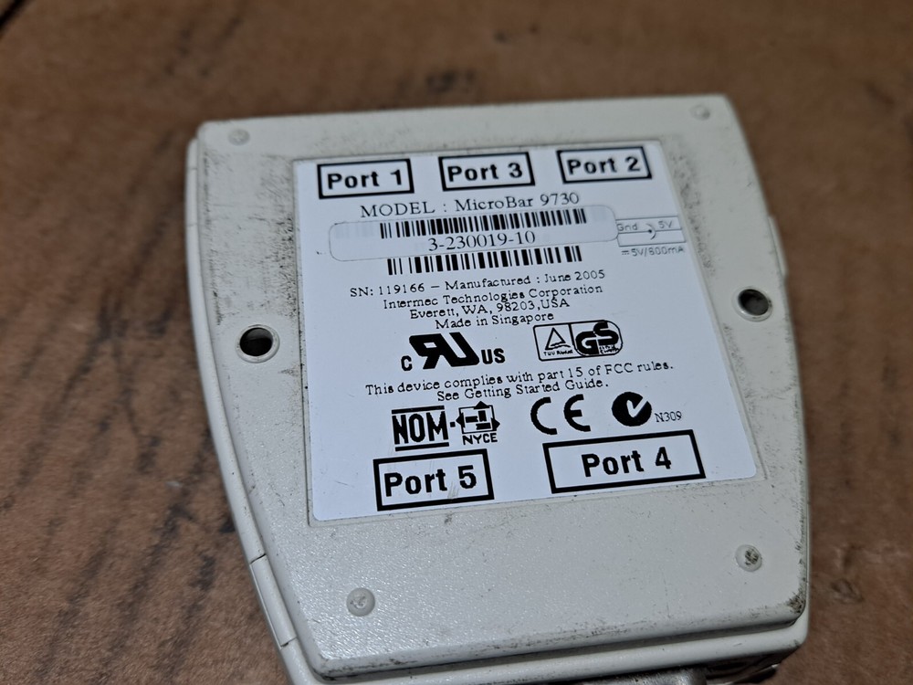 Intermec MicroBar 9730 DECODER 3-230019-10 Fast Shipping