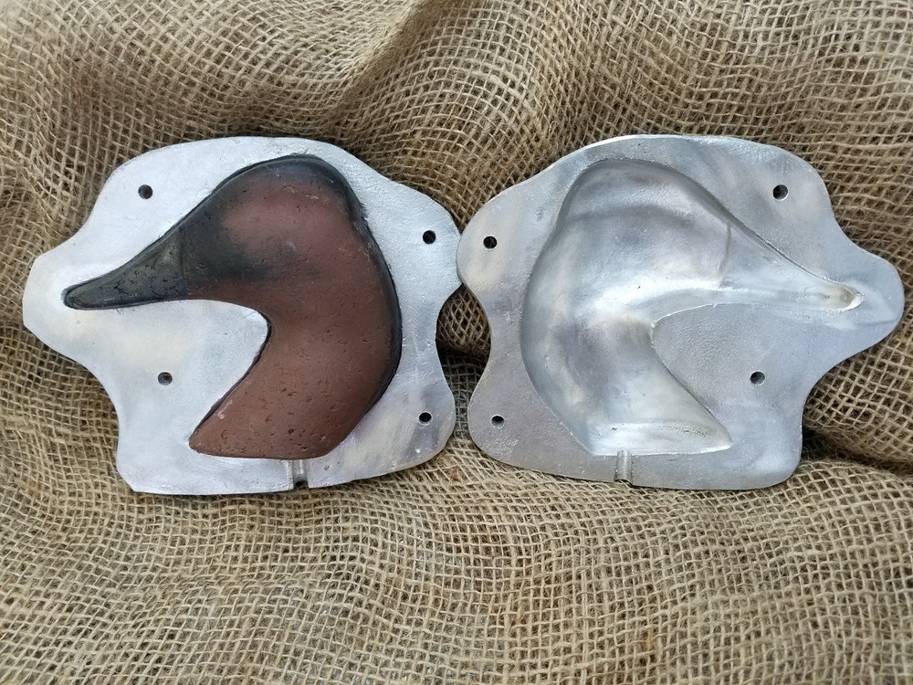 Duck Decoy Head Molds - Canvasback