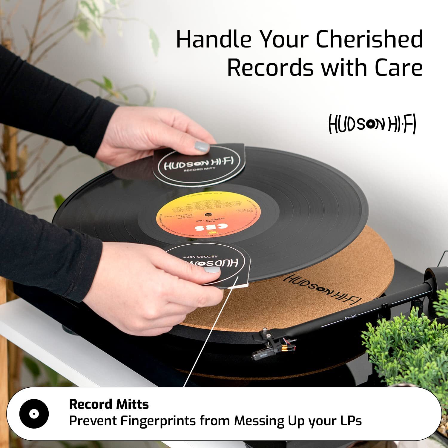Hudson Hi-Fi Vinyl Record Cleaning Kit - All Essential Vinyl Record Player Acces