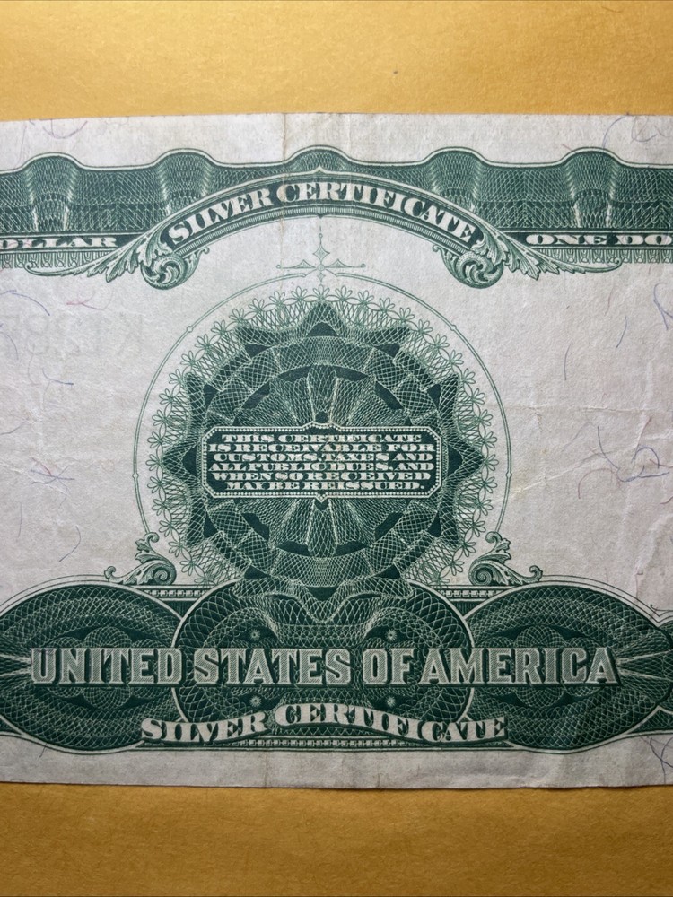 United States 1899 $1 Silver Certificate Large Size “Black Eagle” Note