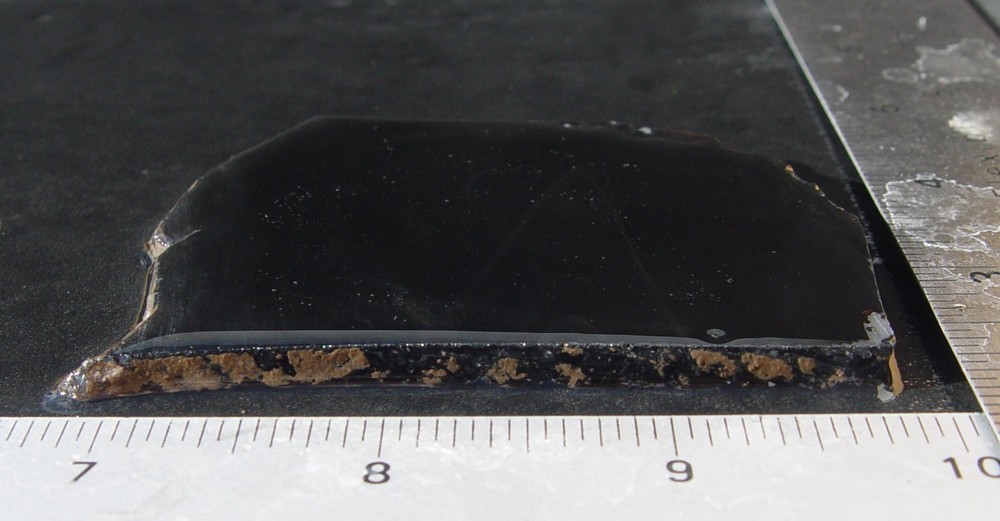 Obsidian Lapidary Slab T1361
