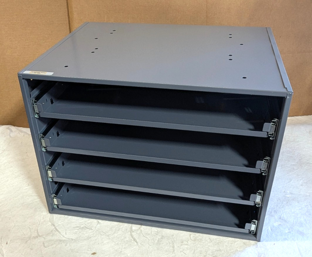 Durham Mfg  4 Drawer  Small Parts / Hardware  Heavy Duty Bearing Slide Rack
