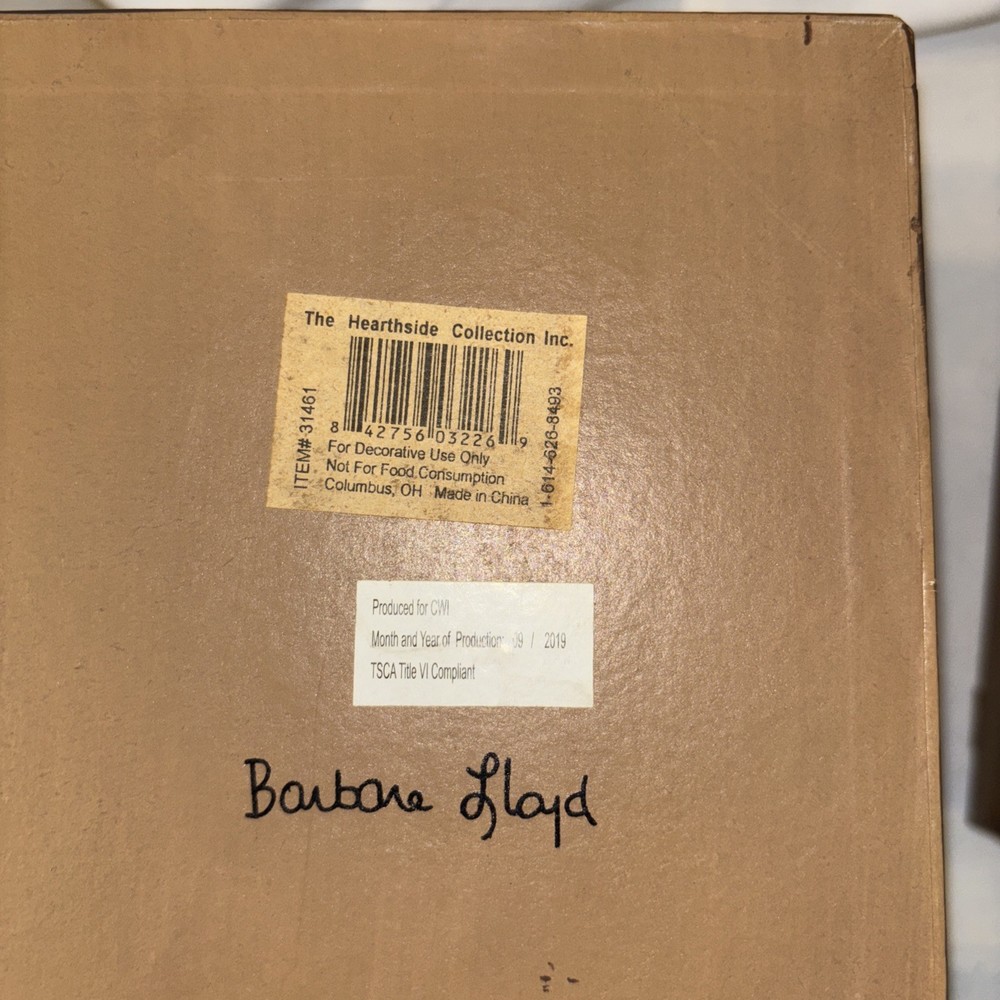 Americana Star Stackable Gift Boxes Cardboard Set (3) Multicolor Preowned