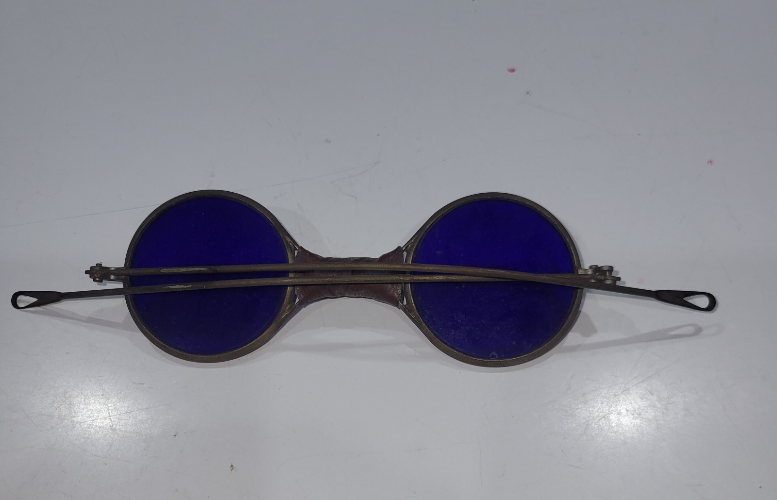 American Optical Melters Goggles NOS 1031E Cobalt Lenses