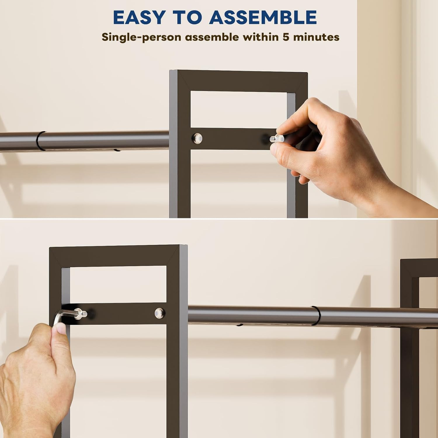 Mavivegue Expandable Shoe Rack, 2-Tier Adjustable Shoe Organizer, Shoe Shelf