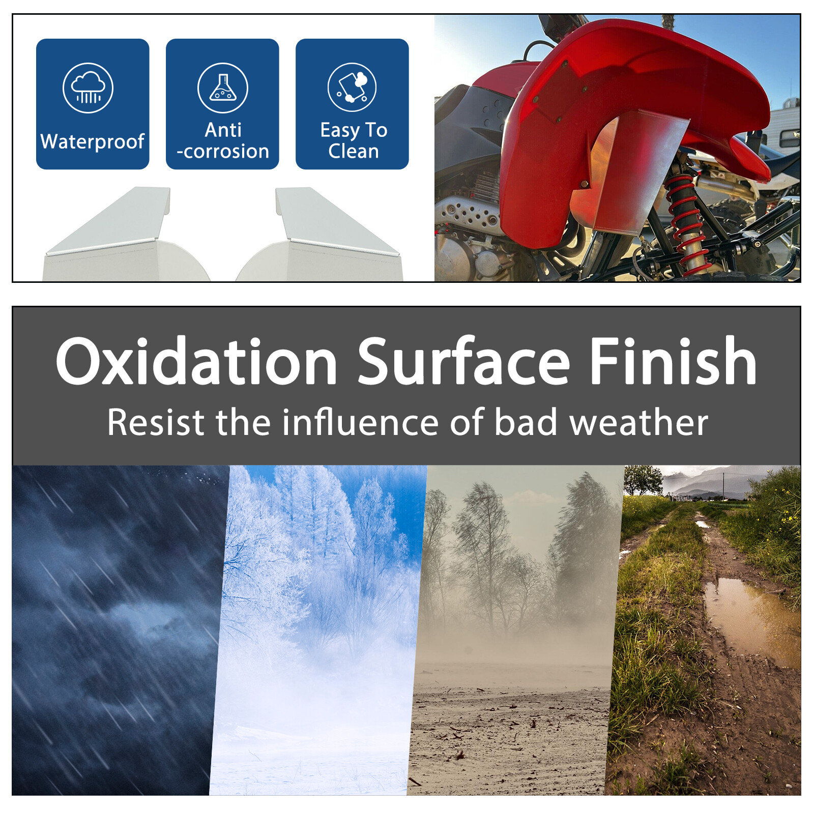 Air Engine Cooler Shrouds Scoop For Honda TRX400EX TRX 400EX TRX 400X 93-04 1999